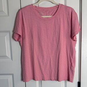 J. Crew Soft Pink Short Sleeve Tee